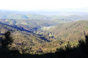 vue vallée vers Alès