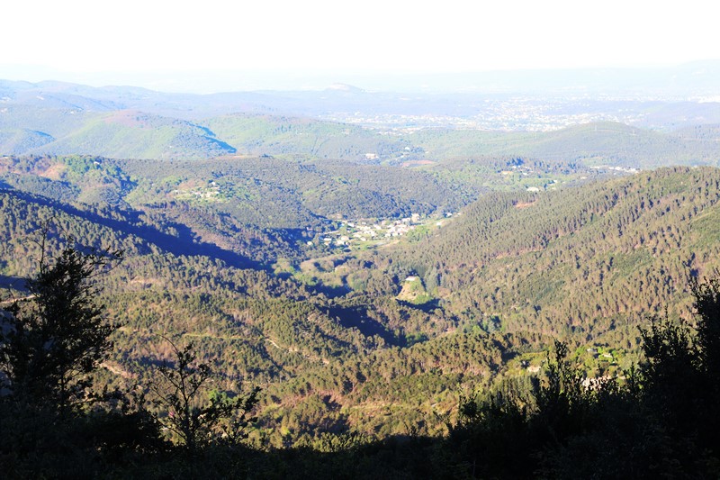 vue vallée vers Alès